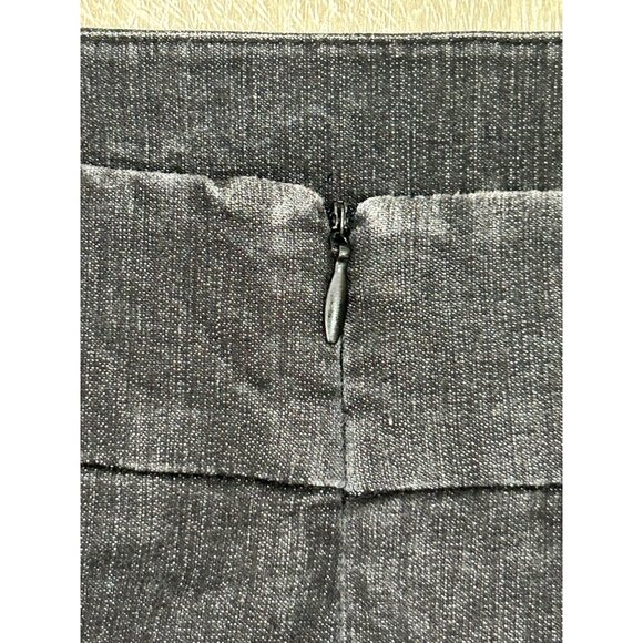 Focus 2000 Denim skirt Womens Retro 90's y2k Grunge Punk Straight Pencil size 6 - Picture 4 of 9